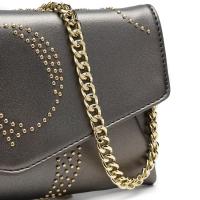 Bolso Cruzado CILMI HARVILL CHHC Diseño Cuadrado Pequeño Bloqueo de Cadena Para Mujeres - details 15