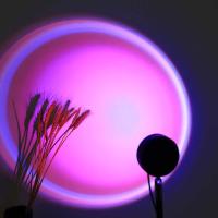 Luz de proyección de puesta de sol con control remoto, luz nocturna ambiental de 16 colores, accesorios de fotografía de pared de fondo de decoración de dormitorio - details 8
