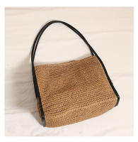 Bolso de paja de gran capacidad estilo francés, bolso de playa para vacaciones, bolso de hombro de moda - details 4