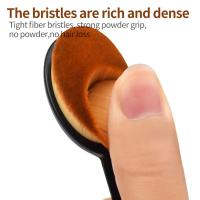 Brocha de Base Grande en Forma de Cepillo de Maquillaje Aplicación Rápida de Cremas y Polvoes - details 5