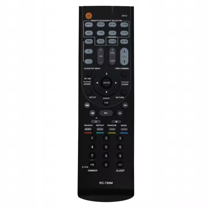 Mando a distancia de repuesto para receptor Onkyo Tx-Nr626 Tx-Nr509 Ht-S5400 Ht-S5500 - 1