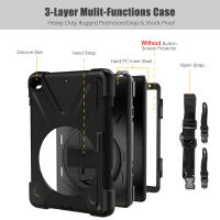 Funda a prueba de golpes con soporte para correa de hombro y banda para la palma para iPad Mini 5, funda para iPad Mini 4 - details 0