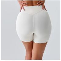 Pantalones cortos de Yoga para mujer, cintura alta, levantamiento de glúteos, entrenamiento, medias deportivas, Control de barriga, gimnasio, correr, pantalones elásticos, pantalones cortos deportivos informales - details 16