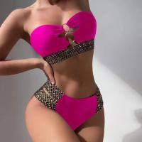 Nuevo traje de baño de dos piezas para mujer estilo Ins Sexy Bikini de playa hueco - details 5