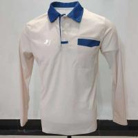 Polo deportivo de manga larga para hombre, camiseta informal de negocios con Bolsillo grande, Top de poliéster estampado, primavera y otoño - details 6