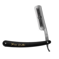 Maquinilla de afeitar de acero inoxidable para hombre, navaja de afeitar Manual, recta, de alta calidad, modelo Gold Dollar 66 - details 5