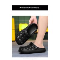 Chanclas de verano para Hombre, zapatillas antideslizantes para exteriores, sandalias de playa ligeras informales, zapatillas para el hogar, Pantuflas deslizantes para estudiantes para Hombre - details 7