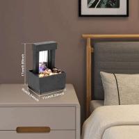 Mesa con luz, batería/USB, fuente de meditación Zen para interiores, funciona con USB, para mesa - details 9