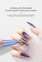 Torno para Uñas Profesional, 45000RPM Portatil Recargable Inalambrico con 12 cabezales de pulido y 48 cintas abrasivas y Pantalla LCD, para Manicura y Pedicura, para Gel o Acrilicas - details 6