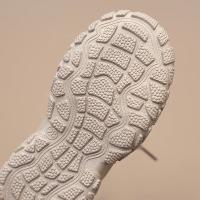 Zapatos informales con cordones para niños y niñas, zapatillas deportivas transpirables de malla de aire, antipatadas, a la moda, para correr, color rosa y gris - details 15
