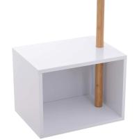 Organizador de Armario Tipo Árbol Morno con 6 Ganchos Bambú y MDF Tamaño 40x30x180cm - details 7