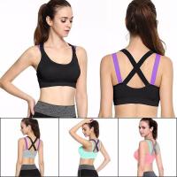 Sujetador deportivo de impacto transpirable sin costuras para mujer, ropa interior femenina de realce, bralette deportivo para gimnasio, Yoga y Fitness - details 0