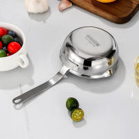 Sartén De Aceite De Acero Inoxidable 12cm Mini Sopa De Huevo Olla De Leche Para Cocinar Salsa Herramienta De Cocina Resistente Al Escaldado Accesorios De Cocina - details 1
