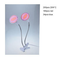 Lámpara LED E27 para cultivo de plantas, 1/2 cabezales, 6W, 15W, 20W - details 13