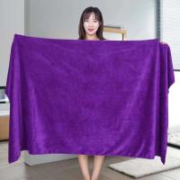 Albornoz de playa de masaje de gran tamaño para Hotel en casa de secado rápido, Sábana de cama humeante suave para salón de belleza, toallas de baño para adultos - details 4