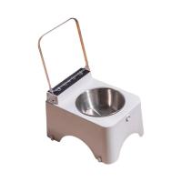 Comedero inteligente para gatos a prueba de polvo, protege el cuello, tapa de apertura automática, dispensador automático de comida para gatos, con sensor infrarrojo elevado y abatible. - details 5