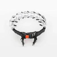 Collar con punta para perro, accesorio estable de acero inoxidable, sin tirones, con cubierta de nailon, para entrenar perros grandes - details 8