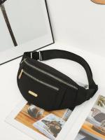 Riñoneras impermeables con correa ajustable para mujer, bolsa de cintura para viajes, deportes, correr - details 10