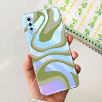 Funda trasera con patrón de gato para Vivo Y7s, carcasa de silicona transparente de TPU suave a la moda para niños, fundas para Vivo Y7s V1913A V1913T - details 40