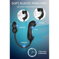 Empaque privado Sexy Wireless APP Ring Vibrador Juguete Sexual Para Hombres Pareja Anal Butt Plug Masajeador de Próstata Masculino Estimulador de Clítoris Suministros para Adultos - details 15