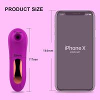 Embalaje privado Vibrador de succión de clítoris potente y sexy Estimulador de succión de clítoris y pezón Masajeador femenino Juguetes sexuales vibratorios Productos para adultos - details 10