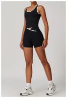 Conjunto de Yoga de 2 Piezas Trajes de Entrenamiento de Poliéster para Fitness - details 10