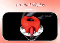Juguete Rosa vibrador de succión para mujer, estimulador de clítoris con lengua, succionador de pezón Oral, productos para adultos, Juguetes sexuales para mujeres - details 4