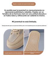 Nuevos Zapatos Casuales Versátiles, Zapatos De Tablero Transpirables De Malla - details 1