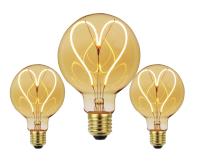 Bombilla LED ST64, G95, G125, 220V, E27, 4W, 8W, regulable, Vintage, filamento en espiral, Blubs, Retro, incandescente, decoración, lámpara, ampolla - details 5