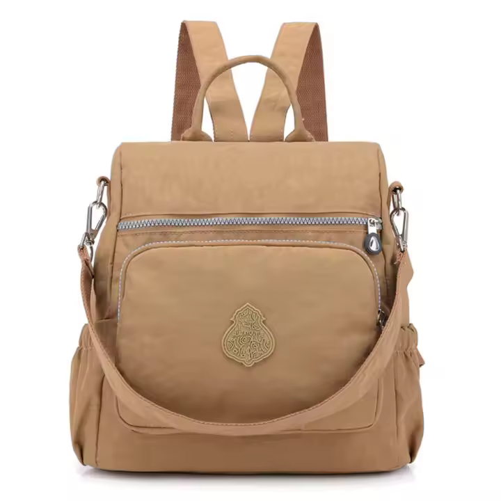 Mochila informal de nailon para Mujer, Bolso Antirrobo Impermeable, Multifuncional de Gran Capacidad, de Viaje - 1