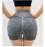 Pantalones cortos de yoga sin costura para mujeres, pantalones deportivos para gimnasios, pantalones ajustados para cintura alta - details 15