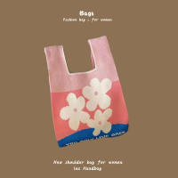 Nuevo Bolso de Moda para Mujer Bolso de Mano Casual de Lana Tejida Multicolor con Estilos Variados - details 47
