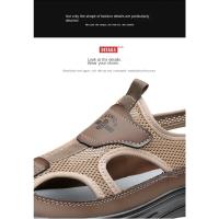 Sandalias Transpirables para Hombre Zapatos Deportivos Ligeros Antideslizantes con Cujas de Malla Hueca - details 10