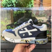 Zapatos Deportivos Casuales Para Hombre PREMIATA Azul Y Blanco Moda Transpirables Zapatillas De Correr Deportivas Para Hombre - details 2