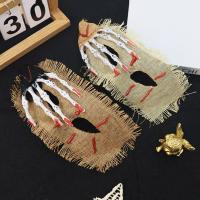 Máscara de ojos para Halloween, parche para ojos, Cosplay, puesta en escena, máscara de mano de calavera de Halloween, accesorios divertidos para fiesta, máscara de media cara para Cosplay - details 3
