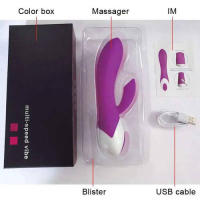 10-frecuencia flexible conejo vibrador palo fuerte duradero vibración de silicona masajero G punto clitoris estimulador del clítoris juguete sexual adulto producto sexual - details 11