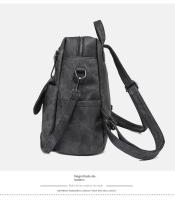 Mochila Antirrobo Impermeable para Mujer, bolso de Cuero PU, Hombro informal, Gran para Viaje, Trabajo y Escuela - details 4