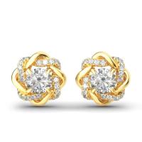 Pendientes de Moissanite de 2 Caratas 6.5mm Estrella de David Moderna Joyería Femenina de Plata 925 Certificada Accesorios para Navidad - details 6