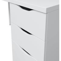 Ordenador Reversible con 2 Cajones y 1 Puerta, Mesa Despacho, Modelo Athena Medidas: 138 cm (Ancho) x 60 cm (Fondo) x 74 cm (Alto) - details 2
