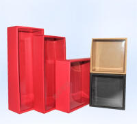 Cajas de Regalo de Papel Kraft Blanco 10Pcs con Ventana de PVC Transparente - details 3