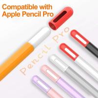 Funda protectora Apple Pencil Pro, soporte de silicona, ultrafina, adecuada para iPad, tableta - details 0