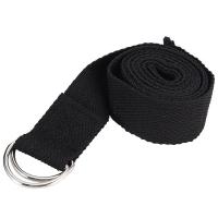 Bloque de Yoga y Cinturón de Yoga Set EVA Espuma Suave Antideslizante Universal para Ejercicios de Pilates y Tonificación Color Negro Material Spandex - details 8
