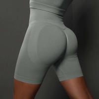 Yoga mujeres sin costuras gimnasio entrenamiento cintura alta Push Up Fiess deportes ciclismo pantalones cortos - details 23