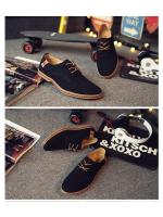 Zapatos casuales de primavera 2025 para hombre, zapatos de cuero de talla grande para hombre, zapatos de moda esmerilados - details 6