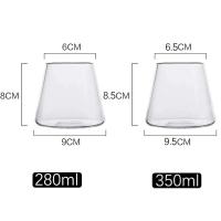 Taza de café con forma de montaña, agua, jugo japonés, té, vino, taza para beber, canecas de cristal para whisky - details 0