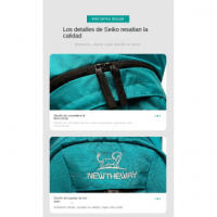 Mochila de 30 30 pulgadas Unisex para senderismo, versatilidad, facilidad de uso, comodidad y ligereza - details 8