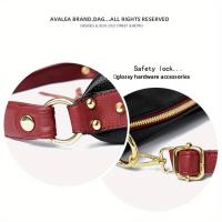 Bolso de Hombro Tipo Cubo con Borlas de Moda 2025 - Cuero Genuino Negro, Correa Ajustable para Hombro y Cruzado con Cierre de Cremallera, Detalle de Borlas Elegante, Perfecto para Uso Casual y Diario, Bolso de Hombro Informal |   Bolso de Moda con Borlas - details 7