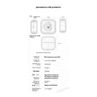Impresora Mini Compacta y Ligera Impresión Térmica para Estudiantes Etiquetas Adhesivas Fotos - details 0