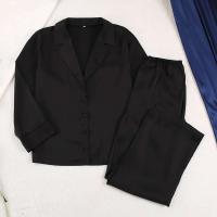 Conjunto de 2 UDS para parejas, bata de baño tipo kimono de seda Tre sólida, regalo de boda, vestido informal, bata para el hogar - details 5
