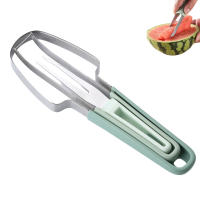 Cortador de sandía de acero inoxidable, herramienta cortadora de paletas de sandía para acampar, Gadgets de cocina - details 4